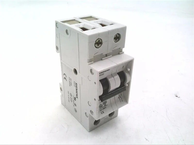 Siemens 5SX2203-7 — 2-Pole MCB (DIN Rail) (image 2)