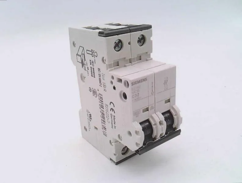 Siemens 5SY6232-7 — 2-Pole MCB (DIN Rail) (image 2)