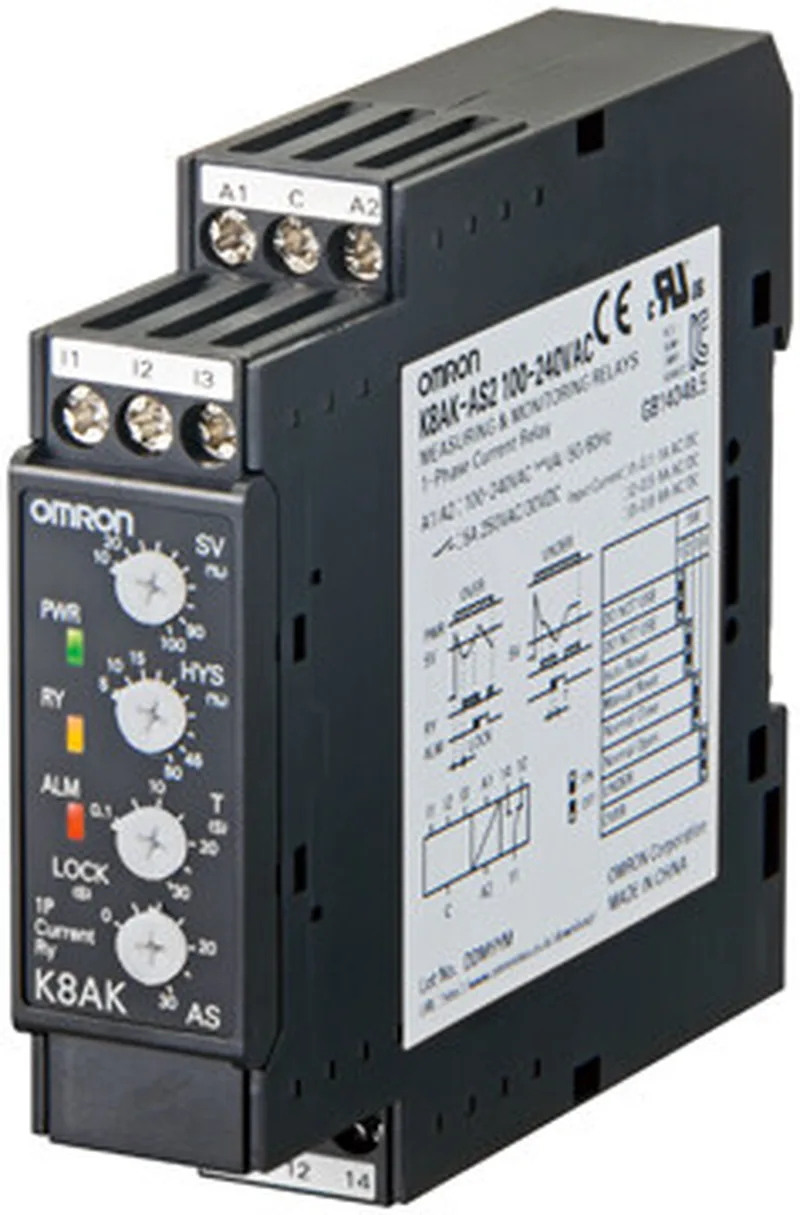 Omron K8AK-AS3 24 AC/DC — Process / Temperature Controllers (image 2)