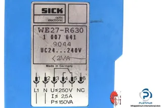 SICK WE — Photoelectric Sensors