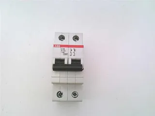 ABB S202-Z2 — 2-Pole MCB (DIN Rail)
