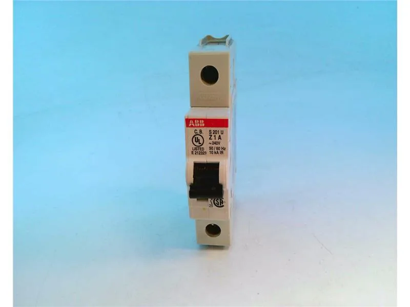 ABB S201U-Z1 — 1-Pole MCB (DIN Rail) (image 3)