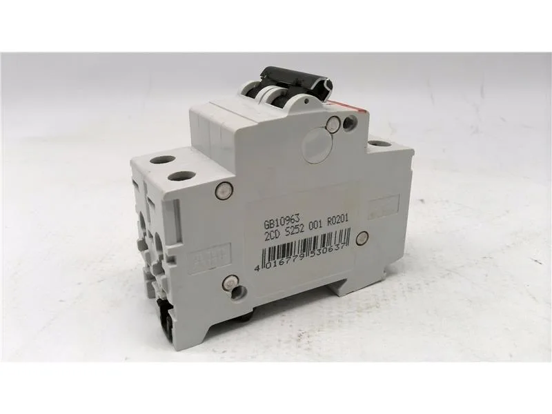 ABB S202-D20 — 2-Pole MCB (DIN Rail) (image 2)