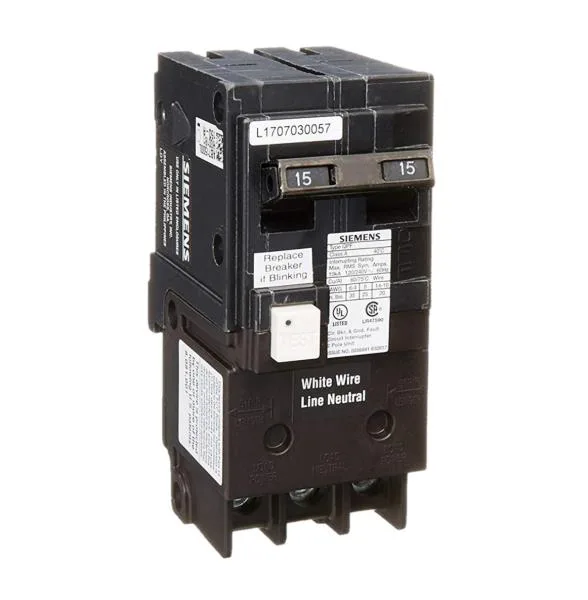 Siemens QF215A — Residual Current Breakers (RCCB/RCBO)