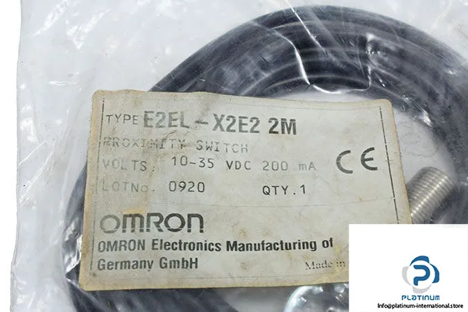 Omron E2EL-X2E2 2M — Proximity Sensors (image 5)