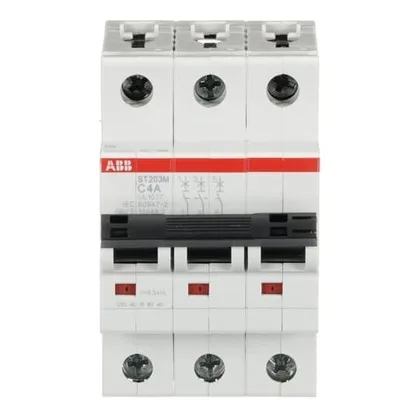 ABB ST203M-C4 — 3-Pole MCB (DIN Rail) (image 3)