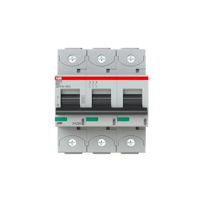 ABB S803S-K25 — 3-Pole MCB (DIN Rail) (image 5)