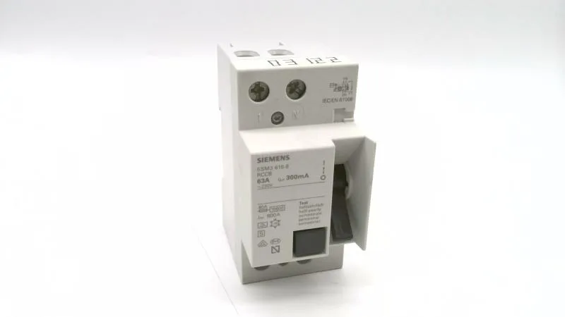 Siemens 5SM3616-8 — Residual Current Breakers (RCCB/RCBO)