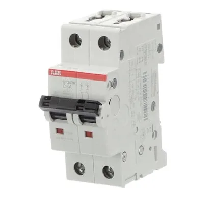 ABB ST202M-C6 — 2-Pole MCB (DIN Rail) (image 3)