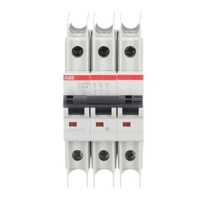 ABB SU203M-K60 — 3-Pole MCB (DIN Rail)