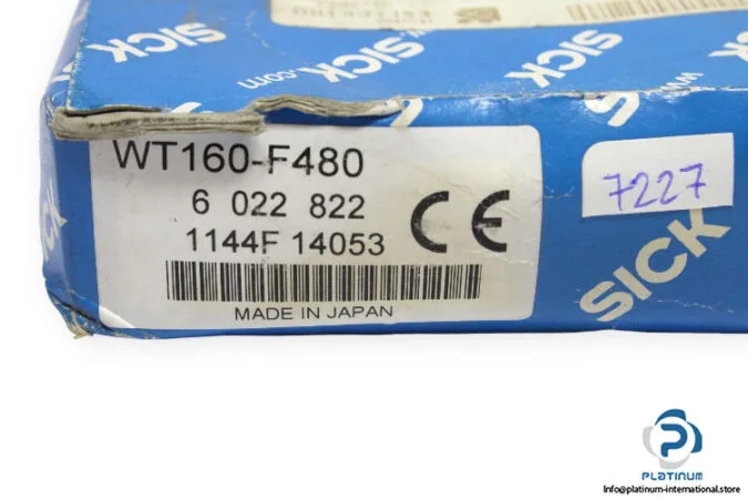 SICK WT160-F480 — Photoelectric Sensors (image 5)