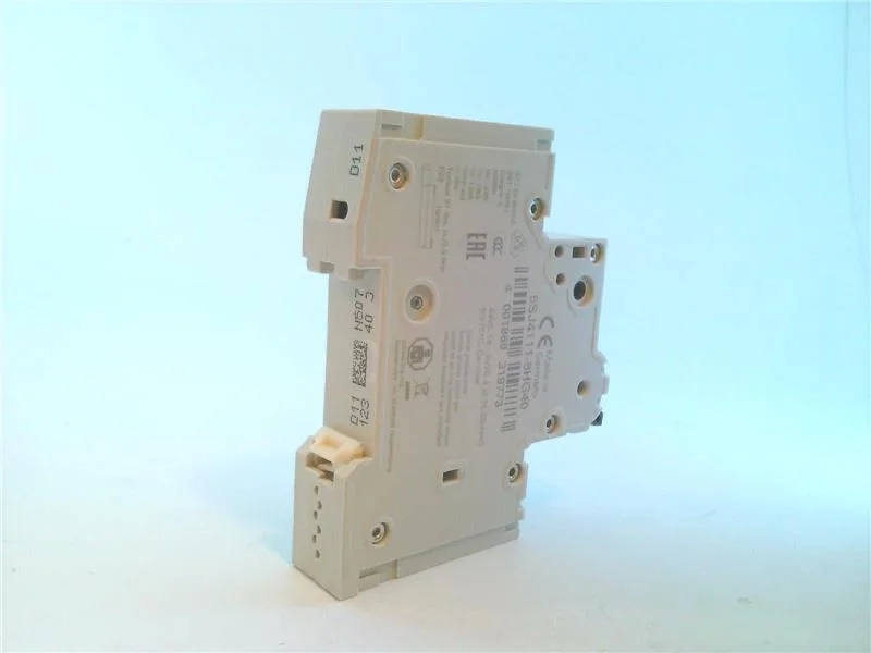 Siemens 5SJ4111-8HG40 — 1-Pole MCB (DIN Rail) (image 4)