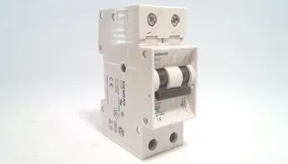 Siemens 5SX2211-7 — 2-Pole MCB (DIN Rail) (image 2)