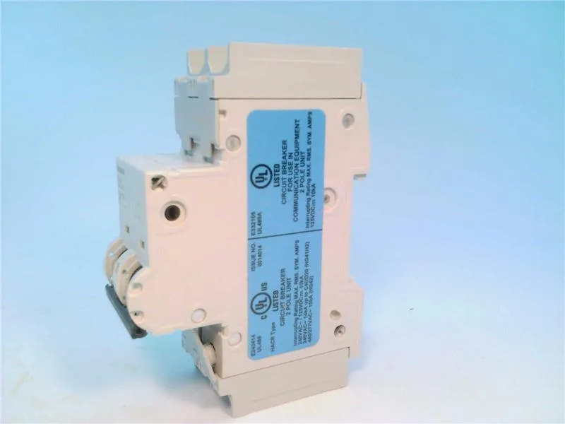 Siemens 5SJ4203-8HG41 — 2-Pole MCB (DIN Rail) (image 3)