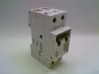 Siemens 5SX2210-8 — 2-Pole MCB (DIN Rail) (image 2)
