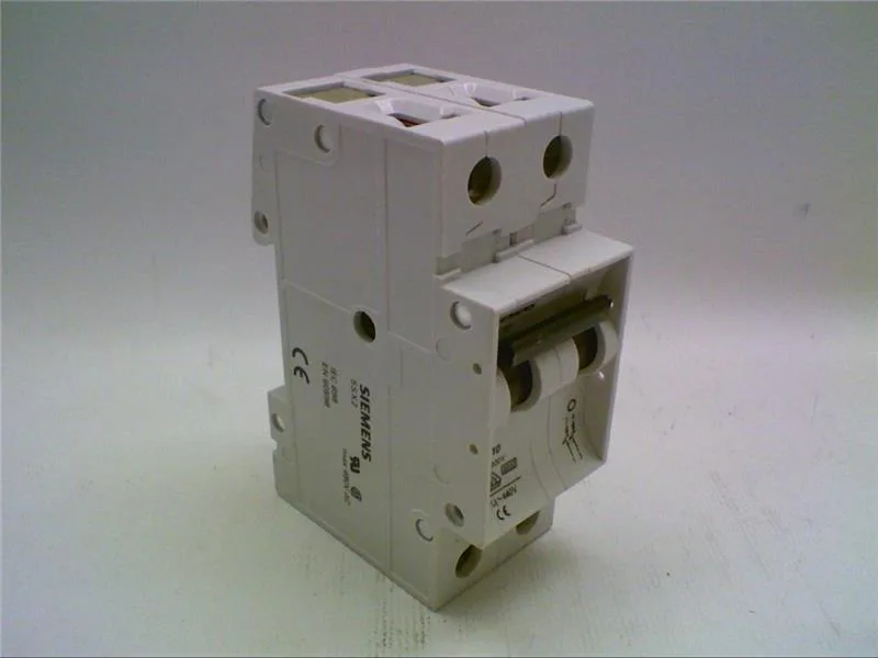 Siemens 5SX2210-8 — 2-Pole MCB (DIN Rail) (image 2)