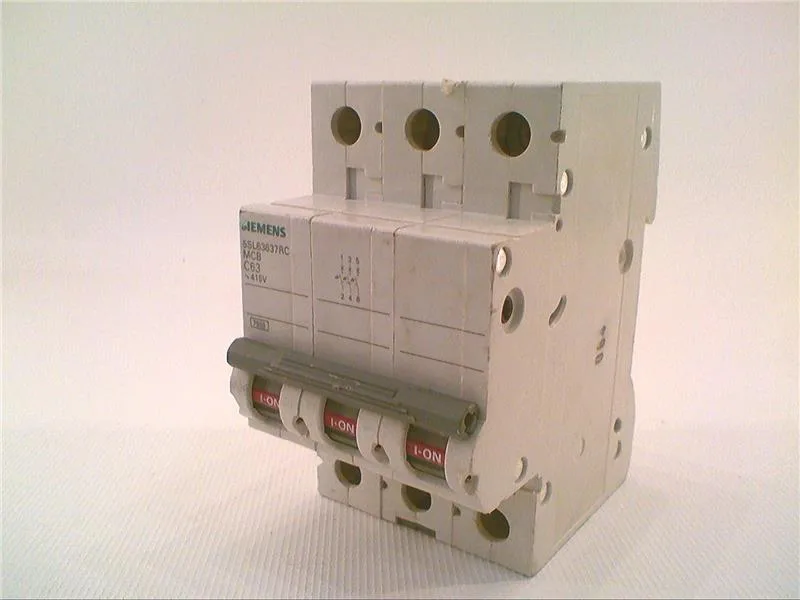 Siemens 5SL6363-7RC — 3-Pole MCB (DIN Rail) (image 2)