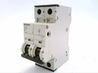 Siemens 5SY6201-8 — 2-Pole MCB (DIN Rail) (image 3)