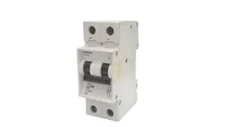 Siemens 5SX2206-8 — 2-Pole MCB (DIN Rail) (image 2)