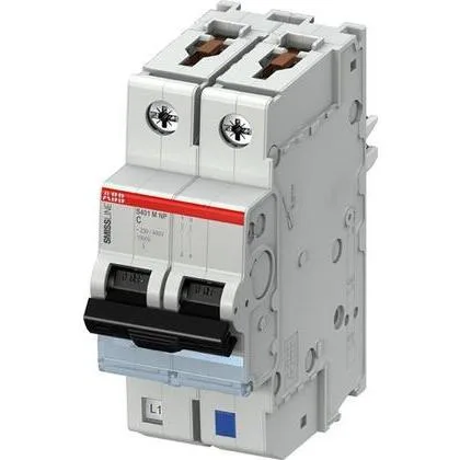 ABB S401M-C20NP — 1-Pole MCB (DIN Rail)