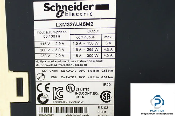 Schneider Electric LXM32AU45M2 (image 5)
