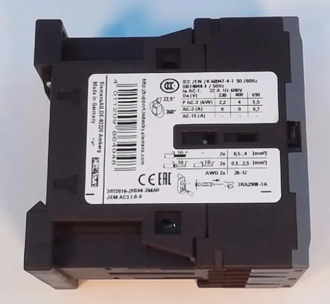Siemens 3RT2016-2FB44-3MA0 — Contactors (image 3)