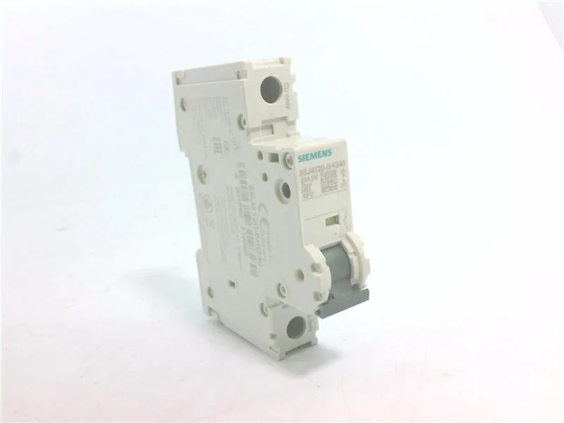 Siemens 5SJ4120-6HG40 — 1-Pole MCB (DIN Rail) (image 3)