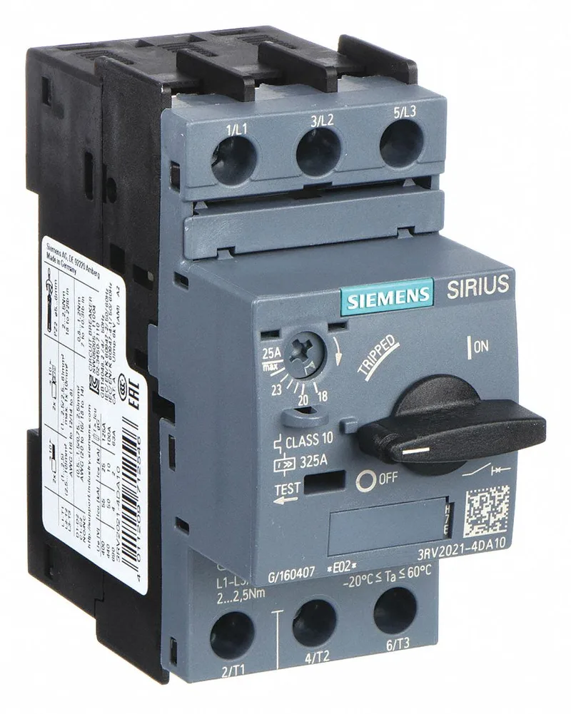 Siemens 3RV2021-4DA10 — Motor Protection Circuit Breakers (MPCB) (image 5)