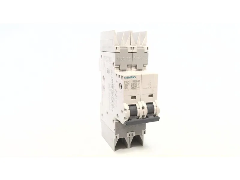 Siemens 5SJ4211-8HG42 — 2-Pole MCB (DIN Rail) (image 2)