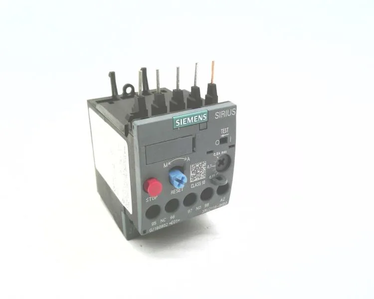 Siemens 3RU2116-0HB0 — Overload Relays