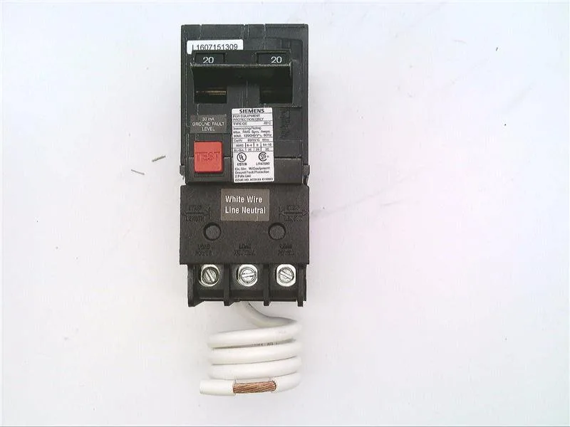 Siemens QE220 — Residual Current Breakers (RCCB/RCBO) (image 2)