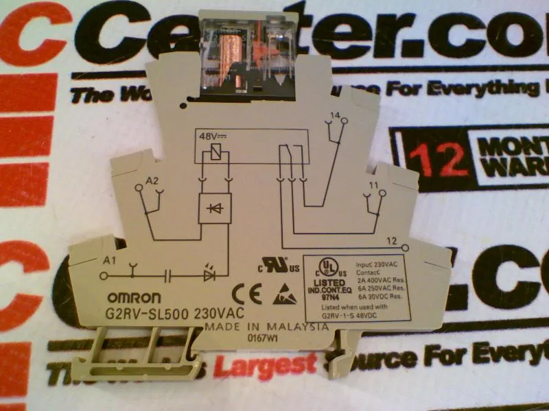 Omron G2RV-SL500 AC230 — General Purpose Relays (image 2)