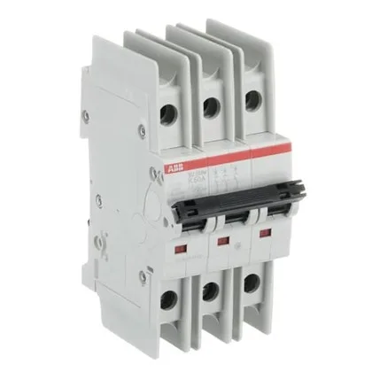 ABB SU203M-K50 — 3-Pole MCB (DIN Rail) (image 2)