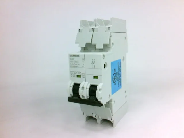 Siemens 5SJ4205-7HG41 — 2-Pole MCB (DIN Rail) (image 3)