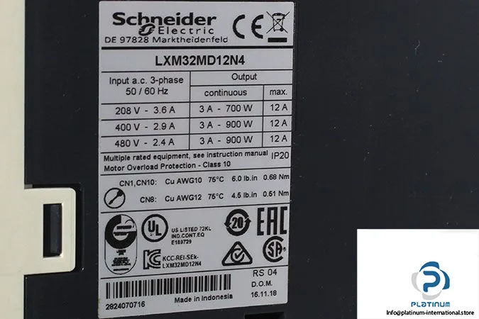 Schneider Electric LXM32MD12N4 (image 6)