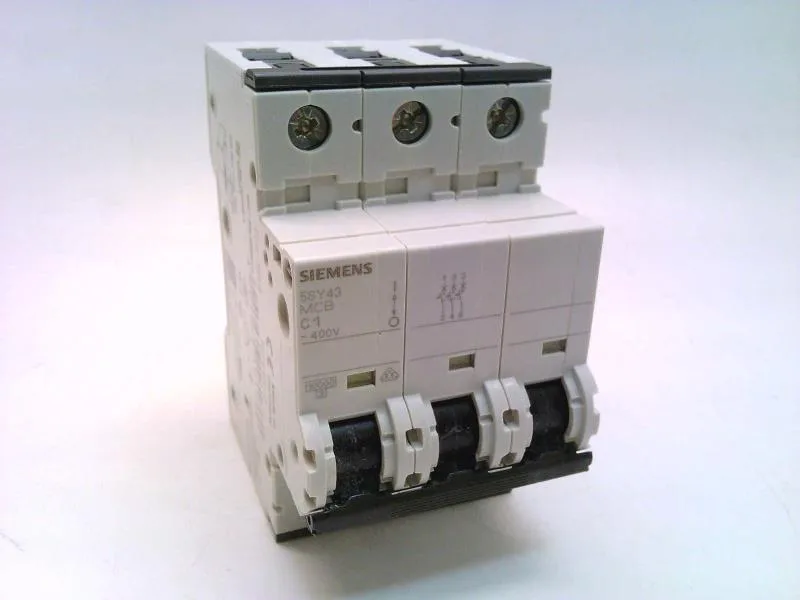Siemens 5SY4301-7 — 3-Pole MCB (DIN Rail) (image 2)