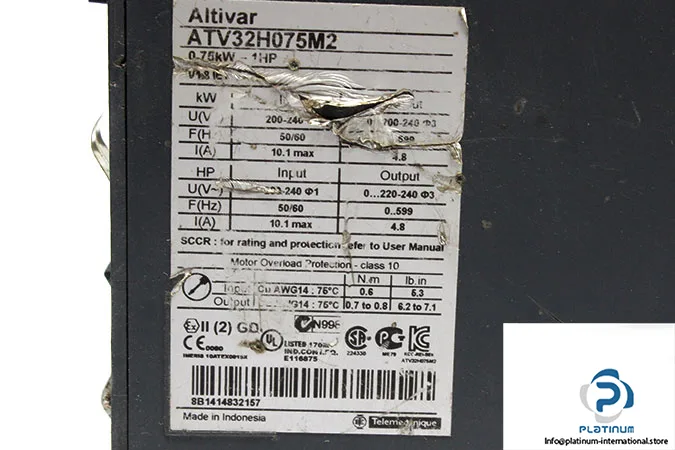 Schneider Electric ATV32H075M2 (image 5)