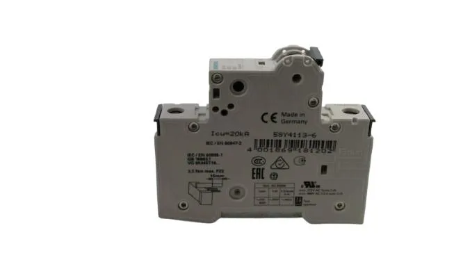 Siemens 5SY4113-6 — 1-Pole MCB (DIN Rail) (image 4)