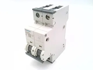 Siemens 5SY4202-7 — 2-Pole MCB (DIN Rail) (image 2)