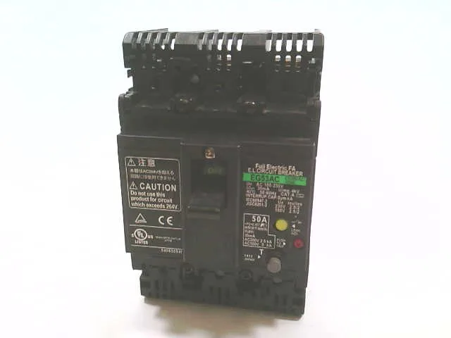 Fuji Electric EG53AC/50-100MA — Residual Current Breakers (RCCB/RCBO) (image 2)