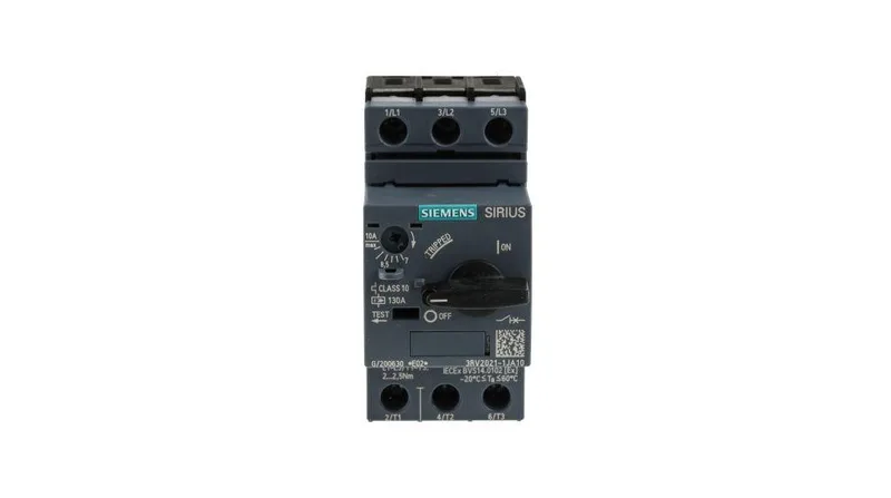 Siemens 3RV2021-1JA10 — Motor Protection Circuit Breakers (MPCB) (image 2)