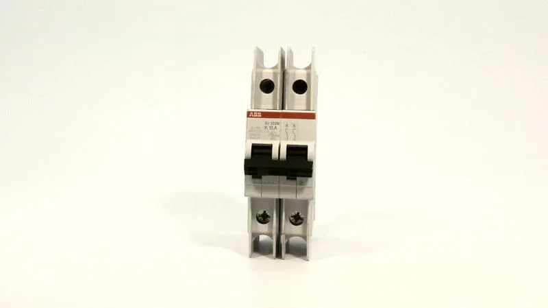 ABB SU202M-K15 — 2-Pole MCB (DIN Rail) (image 2)