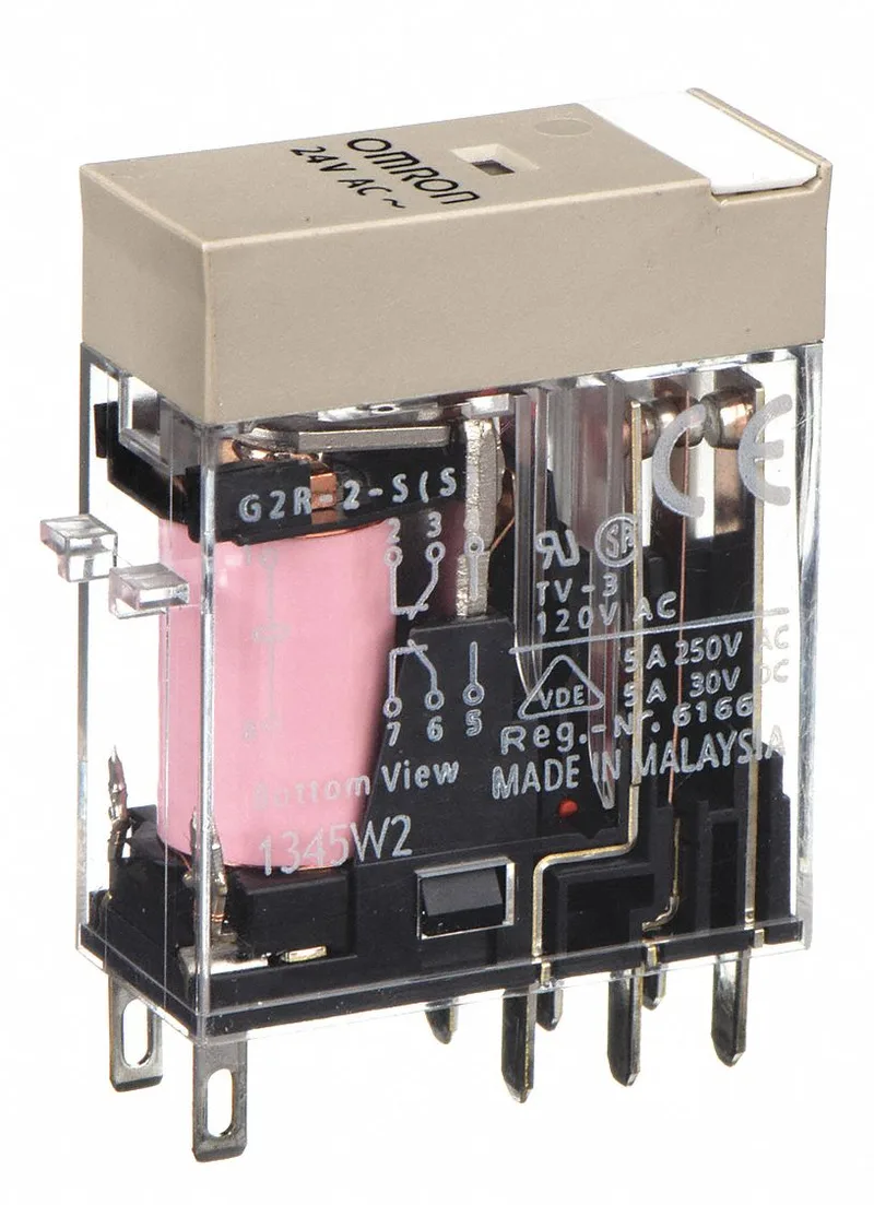 Omron G2R-2-S-AC24(S) — General Purpose Relays (image 2)