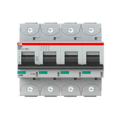 ABB S804U-K100 — Miniature Circuit Breakers (MCB) (image 3)