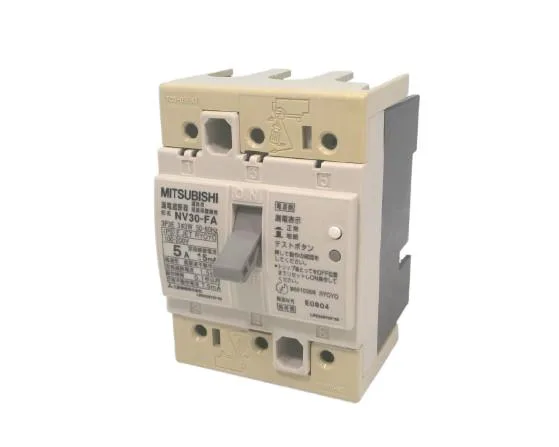 Mitsubishi Electric NV30-FA 3P 5A 100-200V 15MA — Molded Case Circuit Breakers (MCCB) (image 2)