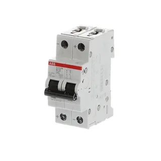 ABB S202MUC-B10 — 2-Pole MCB (DIN Rail)