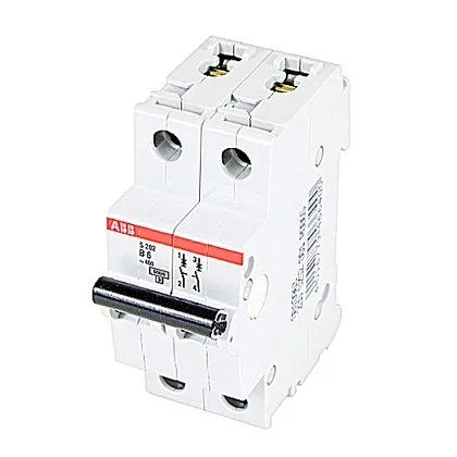 ABB S202-B6 — 2-Pole MCB (DIN Rail) (image 3)