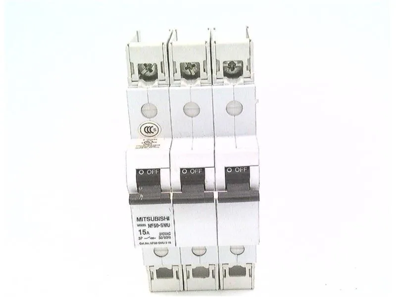 Mitsubishi Electric NF50-SMU3P15A — Molded Case Circuit Breakers (MCCB) (image 2)