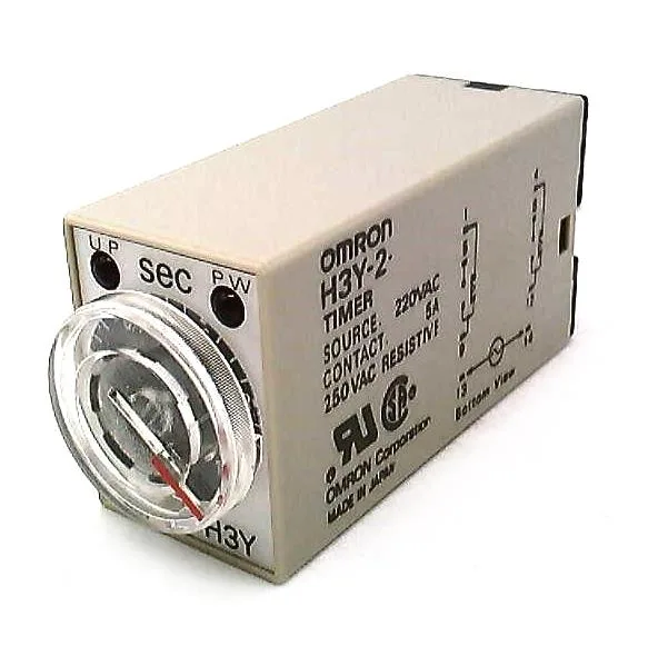 Omron H3Y-2 AC200-230 5M — Electronic Timers & Counters