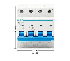 Chint NB1-63DC — Residual Current Breakers (RCCB/RCBO) (image 5)